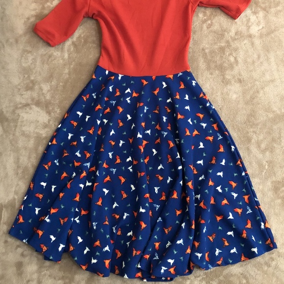 LulaRoe Butterfly Dress - Picture 2 of 5